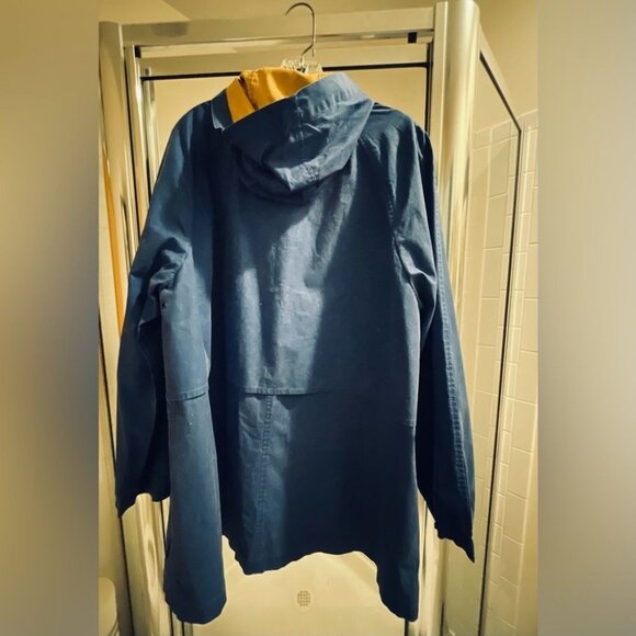 Perry Ellis Sailor Jacket - Size XL - Blue / White - GorpCore- Y2K Hooded Jacket - Picture 2 of 5